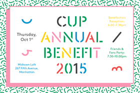 Volunteer at CUP's benefit!